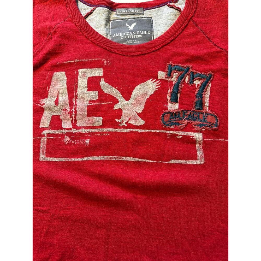 Men’s XXL Vintage fit American Eagle long sleeve T-shirt - Picture 8 of 8